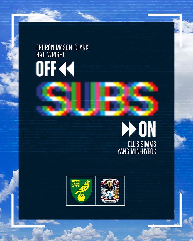 양민혁, 램파드 새빨간 거짓말에 속았나…새 팀 데뷔 했으나 딱 18분 뛰었다→코번트리도 하위권 팀에 1-2 역전패