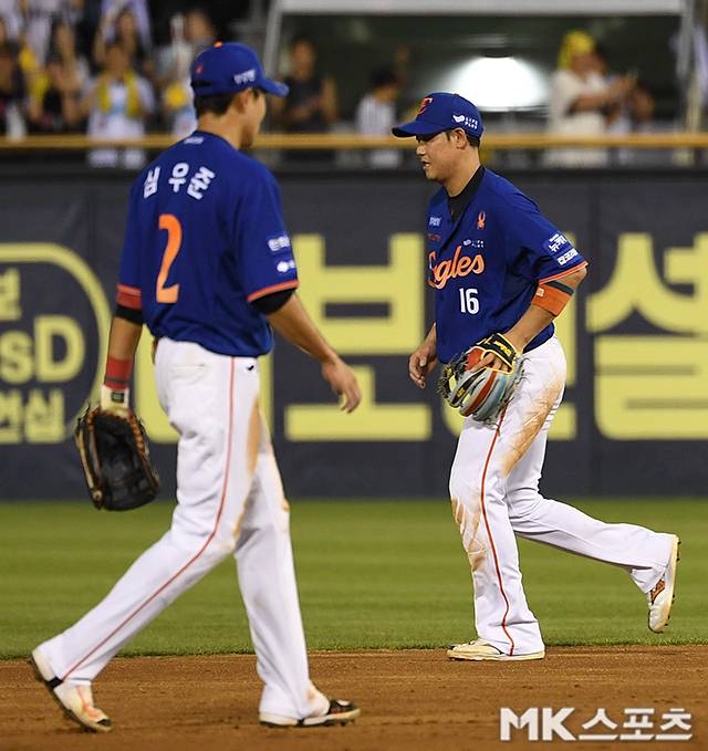 “주석이 형과 같이 수비상이나 키스톤 콤비상 노려볼 생각”…멜버른서 구슬땀 흘리고 있는 한화 심우준의 다짐