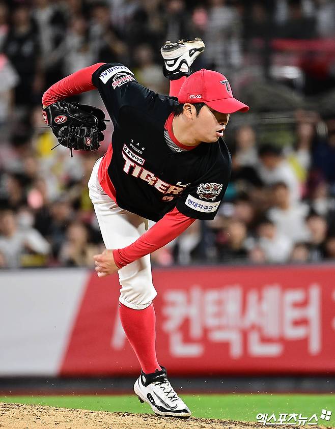 KIA가 왜 연봉 인상했겠나…'ERA 1.89' 희망 확인한 김기훈, 불펜에 힘 보탤까