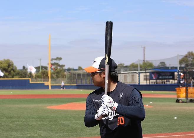 '100억 FA' 가치 인정받고픈 강백호