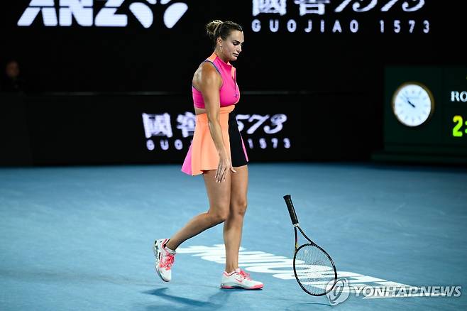 리바키나, 1위 사발렌카 물리치고 호주오픈 테니스 첫 우승