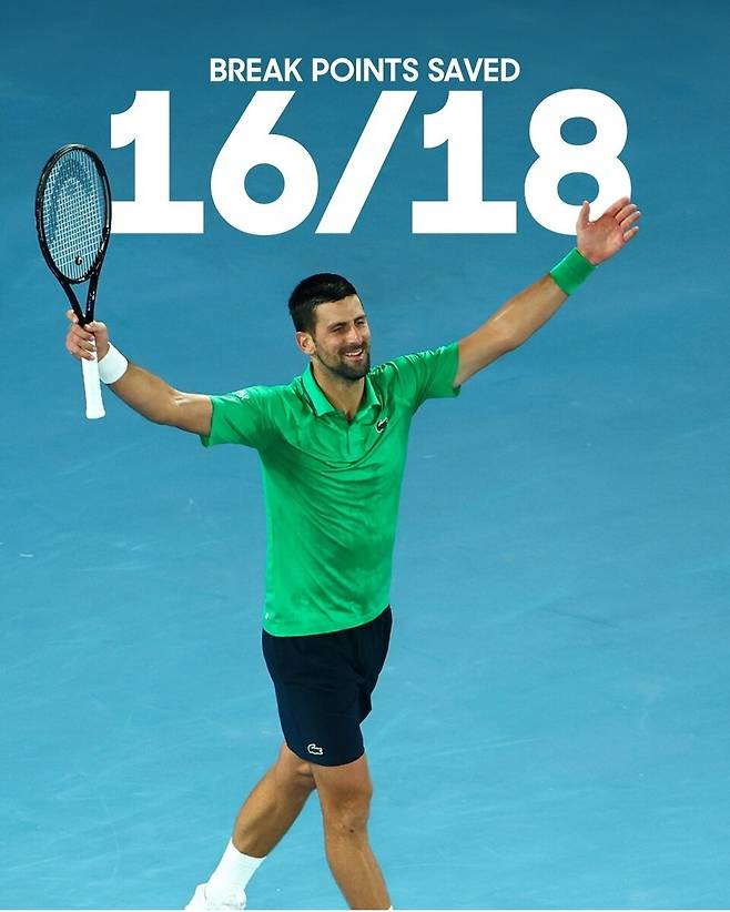 [김경무의 오디세이]  야닉 시너가 '불사조' 조코비치에 패한 이유?