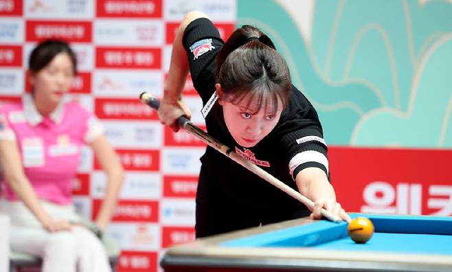 '대기만성' 임경진, LPBA 데뷔 6시즌 만에 첫 우승 감격...정수빈에 풀세트 승리