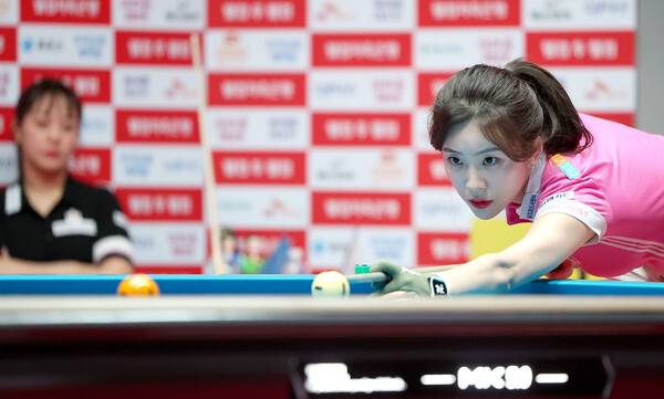 2전3기 여자당구 우승 임경진 “아이들 봐주시는 시부모님께 용돈 드릴래요”