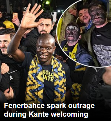 오현규 이적한 튀르키예서 ‘인종차별’ 터졌다…캉테 앞에서 얼굴 검게 칠해 ‘블랙페이스 분장’