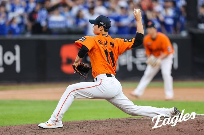 결국 엄상백이 한화 마운드 구상을 쥐었다? 김경문 기회 준다, 78억 가치 증명하라