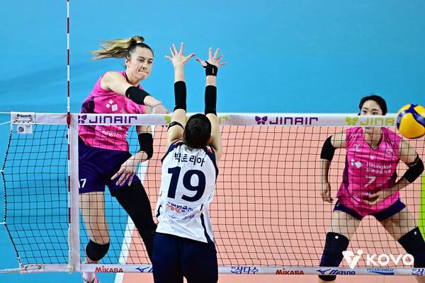 결정력에서 승부 났다… 너무나도 극명했던 흥국생명-IBK 외국인 격차[초점]