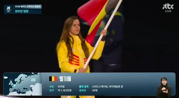 태극기 제대로 뽐냈다… 솔로 천국에서 2명의 기수 내세운 한국 선수단[올림픽 개회식]