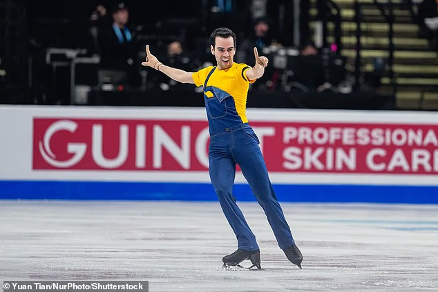 ‘빙판 위 노란 옷, 파란 멜빵 바지…’ 결국 올림픽이 이를 허락한 사연