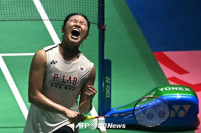'안세영 39분 만에 끝냈다' 韓 아시아 여자단체전 사상 첫 우승 보인다