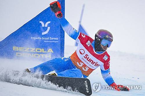 실수했음에도 현재 2위… '대박' 이상호, 메달 벌써부터 보인다