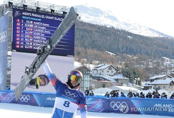 반칙 아니야?… '대이변' 김상겸, '음모론' 넘고 영화같은 은메달[밀라노 핫이슈]