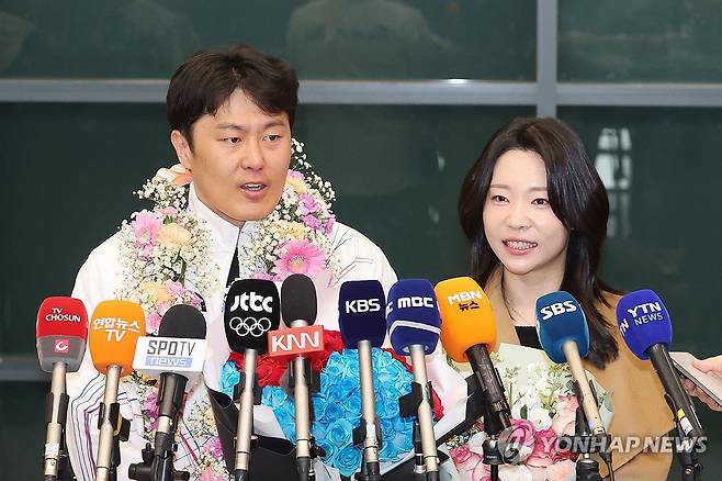 [올림픽] 금의환향 김상겸