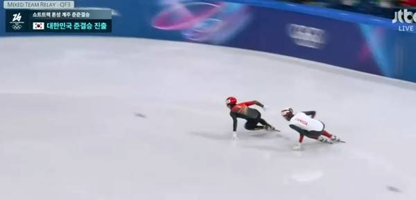 '中 귀화' 린샤오쥔, 망신 당했다… 준준결승서 단지누에게 완패[밀라노 핫이슈]