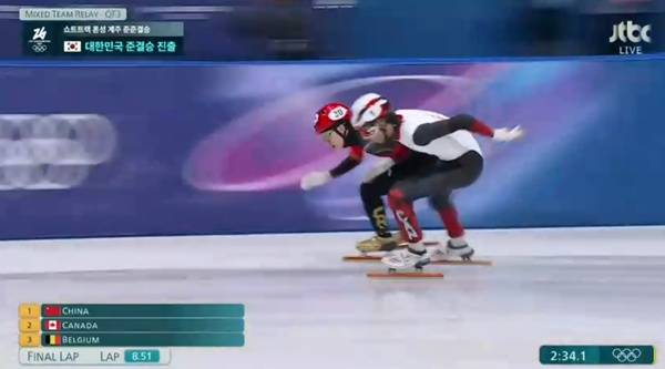 '中 귀화' 린샤오쥔, 망신 당했다… 준준결승서 단지누에게 완패[밀라노 핫이슈]