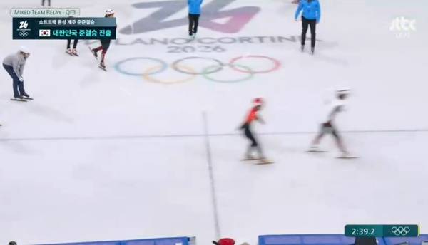 '中 귀화' 린샤오쥔, 망신 당했다… 준준결승서 단지누에게 완패[밀라노 핫이슈]