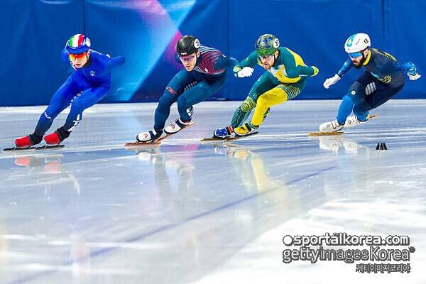 '끔찍한 사고' 中선수 스케이트 날에 목 베였던 호주 스케이터, 생명 위협 딛고 올림픽 섰지만...1000m 예선 탈락