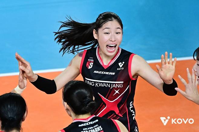 여자배구 정관장 정호영, 손가락 부상으로 '최소 4주' 결장