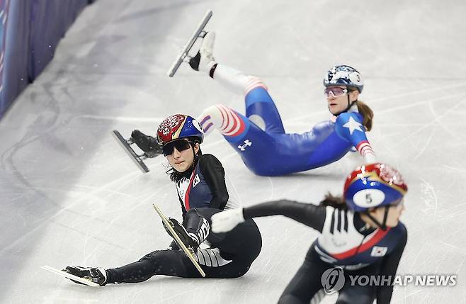 '韓 쇼트트랙 메달 꿈 빼앗은' 미국 스토더드, 사과문 SNS 게시…