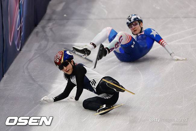 韓 혼성 쇼트트랙 결승행 좌절, 김길리 쓰러트린 美 스토더드 입 열었다