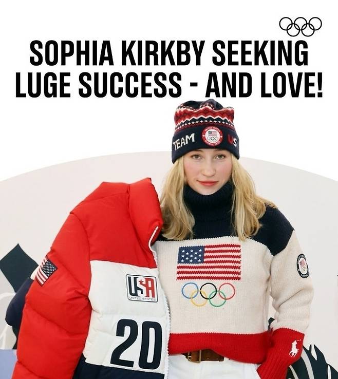 “난 선수촌 최고 매력女, 애인 원해요”…20대 루지 선수의 공개 구애