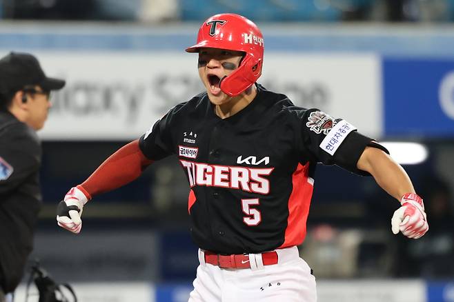 부상에도 못 깎은 가치…KIA 김도영, MLB 국제 유망주 5위→야수 전체 1위