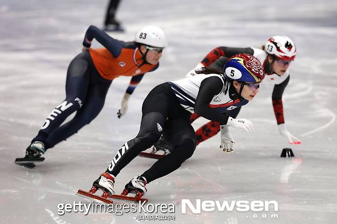 최민정도 준결승서 탈락..女 쇼트트랙 500m 메달 획득 실패