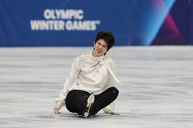 '통한의 점프 실수' 피겨 차준환, 단 0.98점 차로 메달 획득 실패