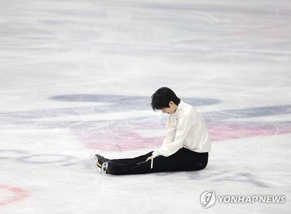 차준환의 날아간 점수, 일본 피겨 전설도 폭발…