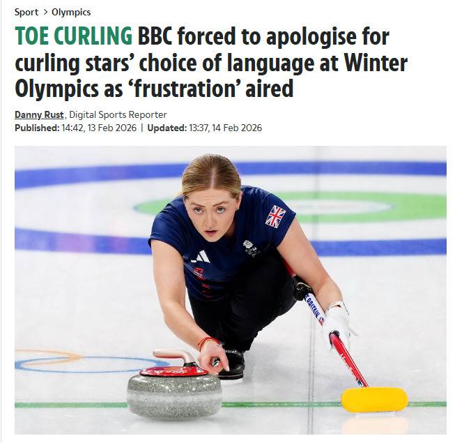 韓 선수들도 욕 들었나? 英 컬링, 생중계 중