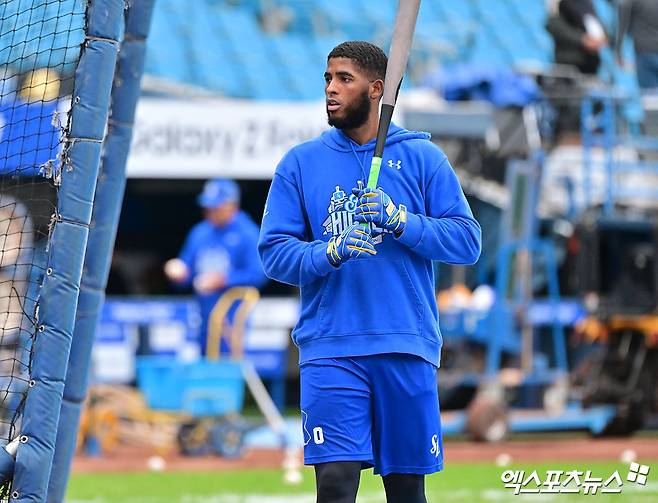 '23억 재계약' 디아즈, 삼성 유니폼만 원했다…