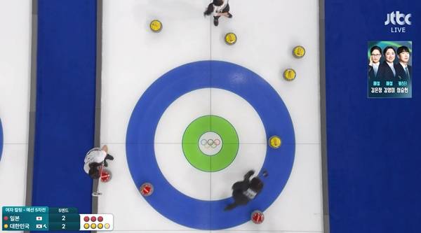 트리플 성공시키고 살인미소… '안경 선배' 연상시키는 김민지의 존재감[초점]