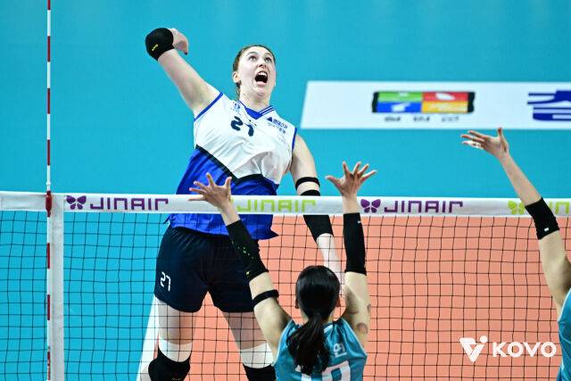 한국도로공사 딱 기다려! 현대건설, GS칼텍스 연승 끊으며 3연승…선두와 승점 단 2점 차 [MD장충]