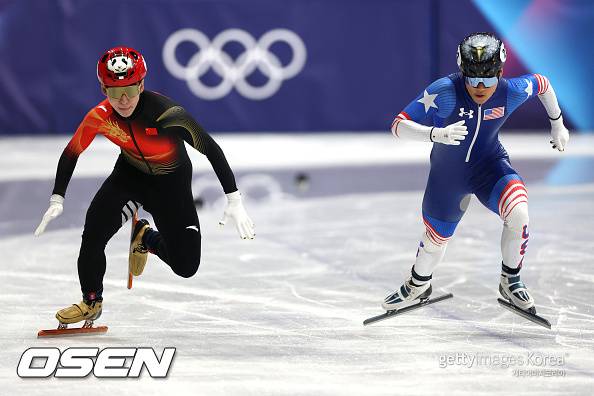‘고비 때마다 앞에서 방해한 린쟈오쥔’ 결국 한국 발목 제대로 잡았다…황대헌-임종언 500m 동반 탈락 [2026 동계올림픽]