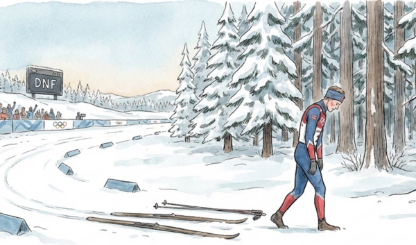 금메달 눈앞에 뒀던 노르웨이 스키 선수, 갑자기 장비 내팽개치고 숲으로 향한 이유는?