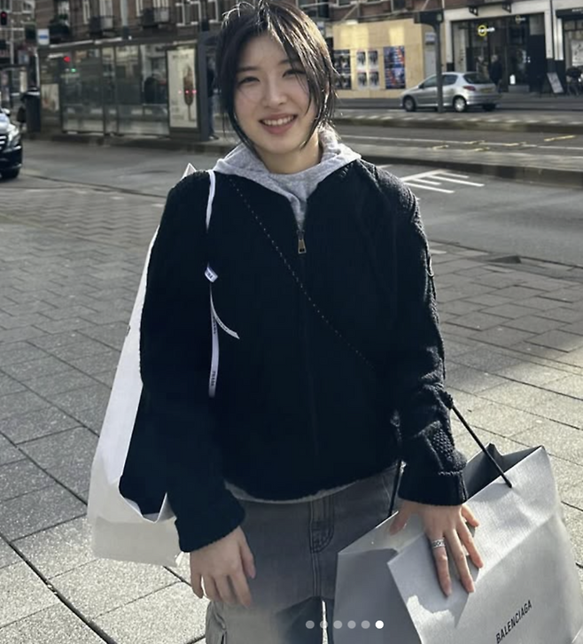 값진 동메달 김길리, ‘람보르길리’의 사복 패션도 화제