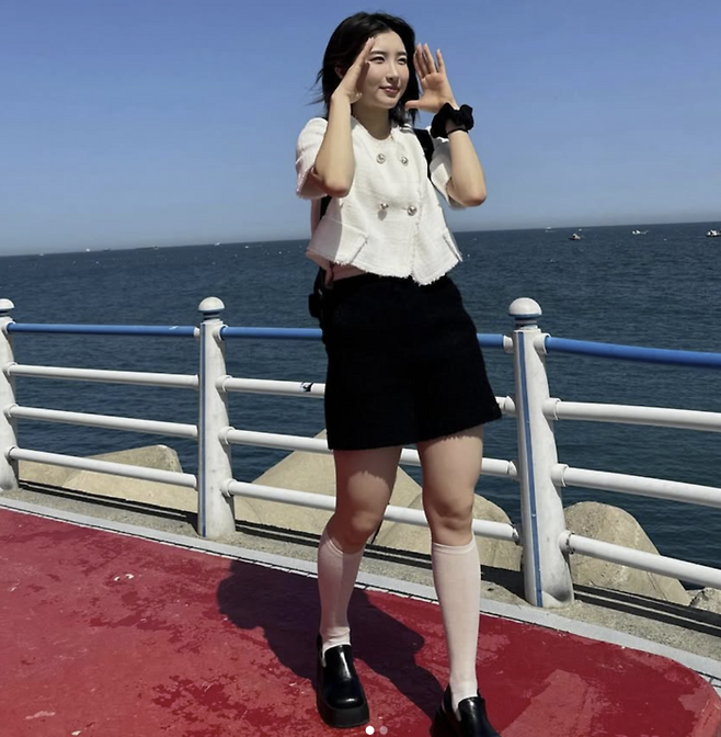 값진 동메달 김길리, ‘람보르길리’의 사복 패션도 화제