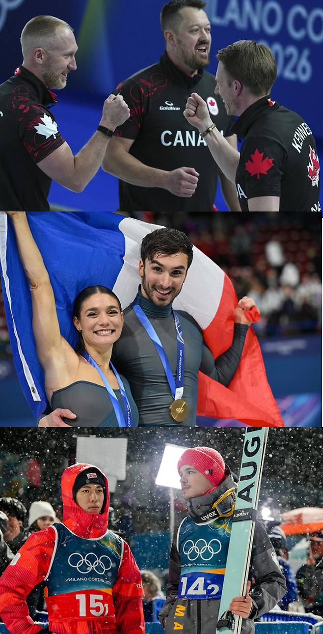 빙판에 미끄러지고 눈보라에 날아간 ‘올림픽 정신’