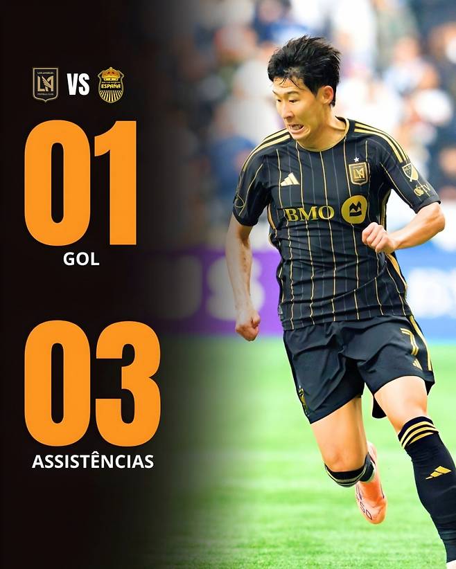 '역사상 2번째' 손흥민 또 진기록 세웠다, 북중미축구 역사에도 '한 획'