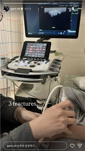 “뼈 세군데...” 금메달 최가온, 귀국 후 병원서 골절 진단