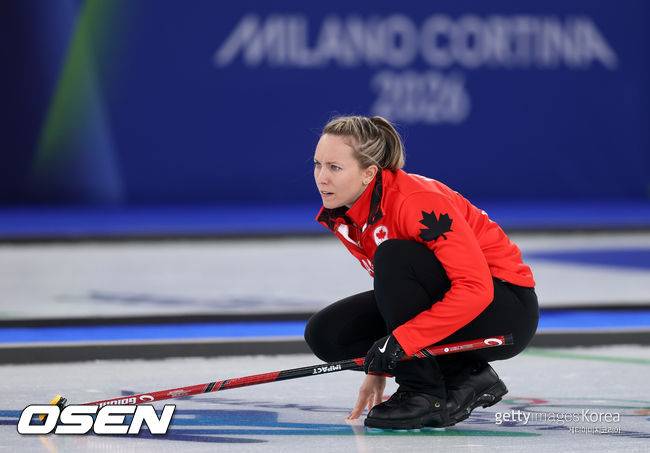 이기면 '경우의 수' 없다.. 한국 여자 컬링, '비양심 군단' 캐나다와 '4강 운명' 한판 승부 [2026 동계올림픽]