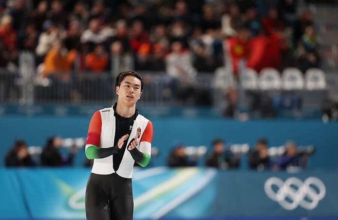 '음주운전→도피성 귀화' 김민석, 한국 뒤통수 못 쳤다…1500m 주종목 7위 탈락 ‘노메달’ 굴욕
