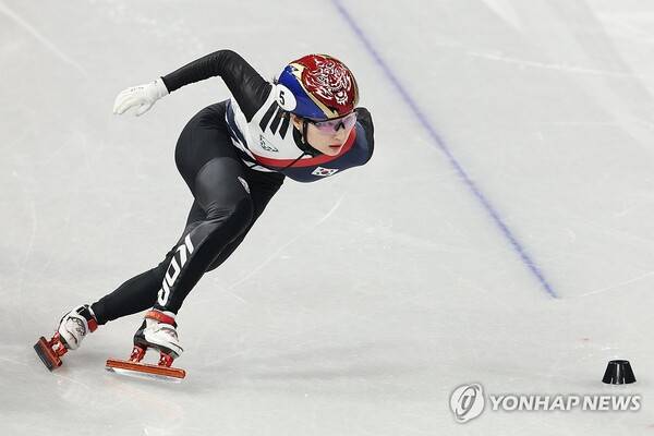 '3연패 도전' 최민정, 대형 악재 만났다… '김길리 충돌' 美 선수와 준결승 격돌