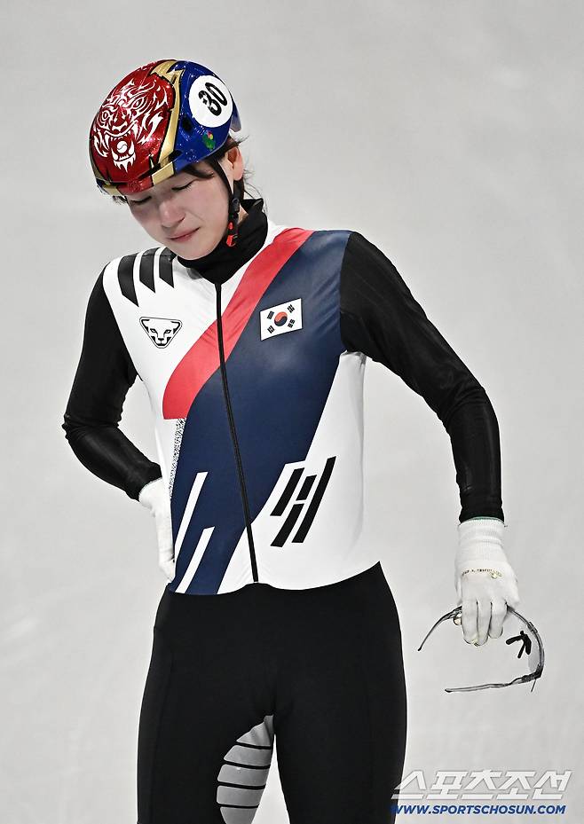 또또 충돌...하필 '韓 국가대표' 노도희 덮쳤다, 벨기에 선수 뒤에서 '쾅'→아쉬움의 눈물[밀라노 현장]