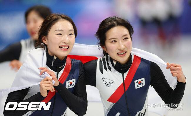 최민정, 이래서 펑펑 울었구나...