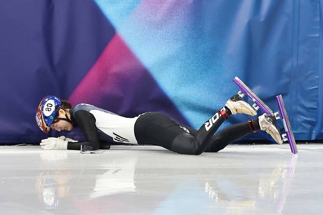 '너무해' 금메달-은메달에 가려진 노도희의 눈물…하필 김길리 넘어뜨린 벨기에 간판스타와 '또 악연'