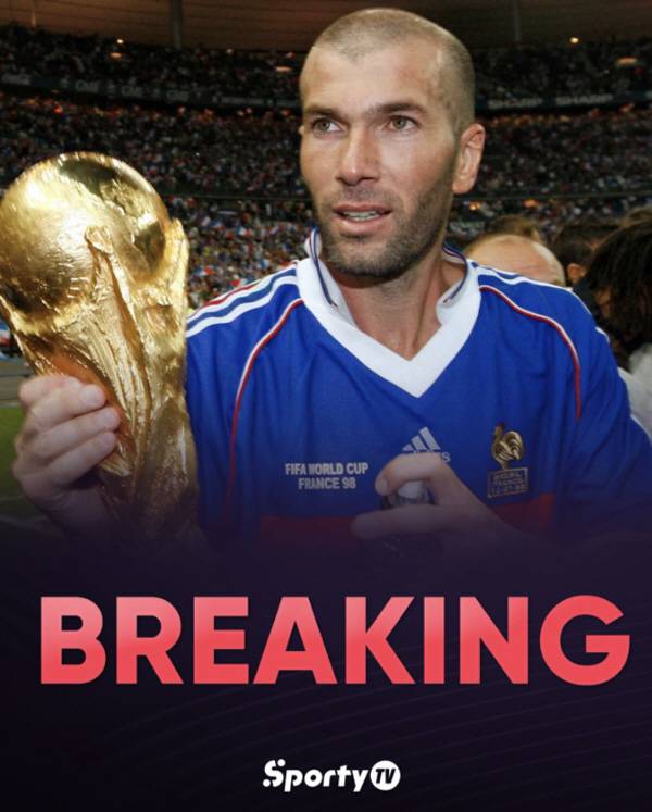 '프랑스 전설' 지단 '자발적 백수' 생활 5년만에 끝, 북중미월드컵 마치고 프랑스 지휘봉 잡는다(로마노)