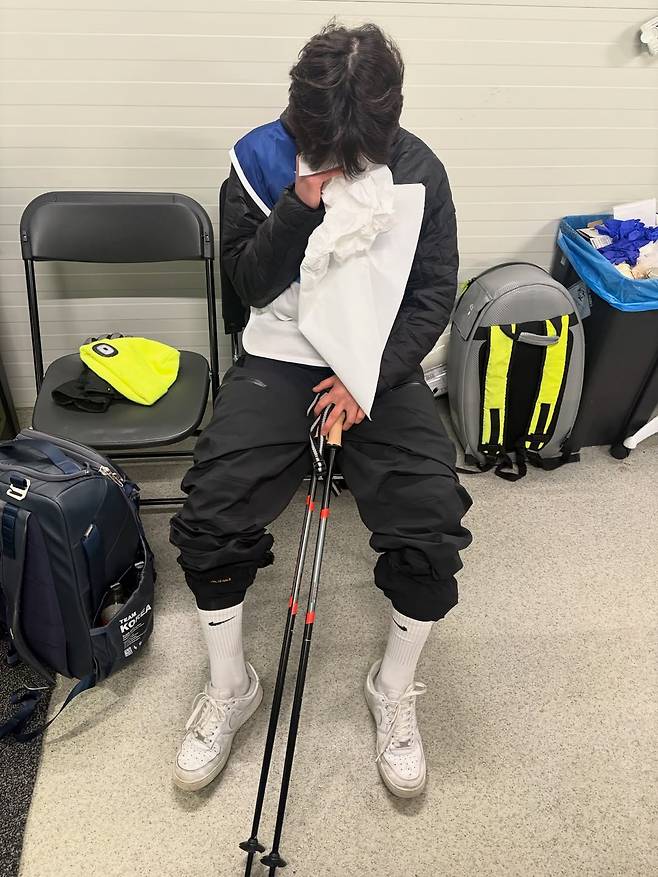 '韓 스키 새 역사' 이승훈, 전방십자인대 파열 진단…'가슴 아픈' 결승 기권 이유 나왔다