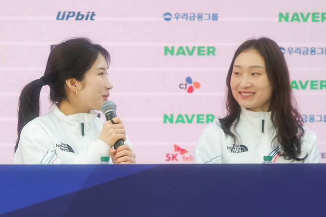 최민정 “올림픽 은퇴” 선언에, 심석희 “노력해줘서 고마워”