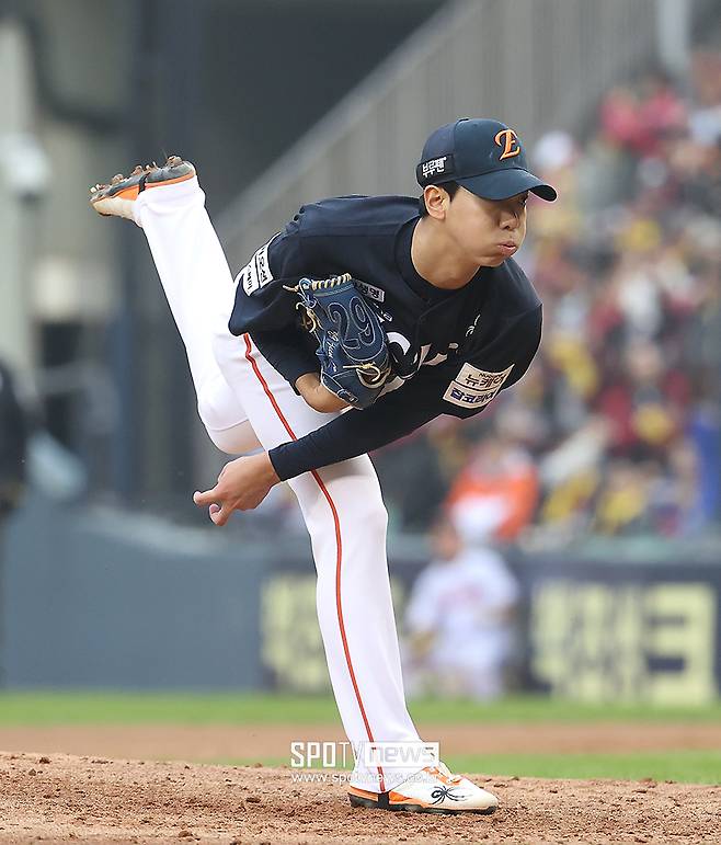 황준서, 볼넷·폭투·볼넷·피홈런이라니…5kg 증량 성공→투구는 더 다듬어야 산다